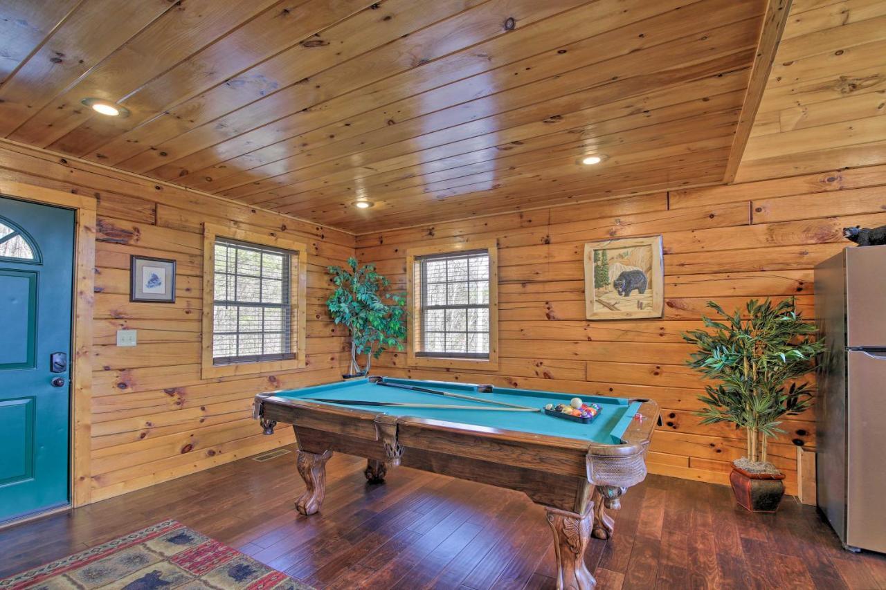 Gatlinburg Cabin With Pool Table And Hot Tub! ภายนอก รูปภาพ
