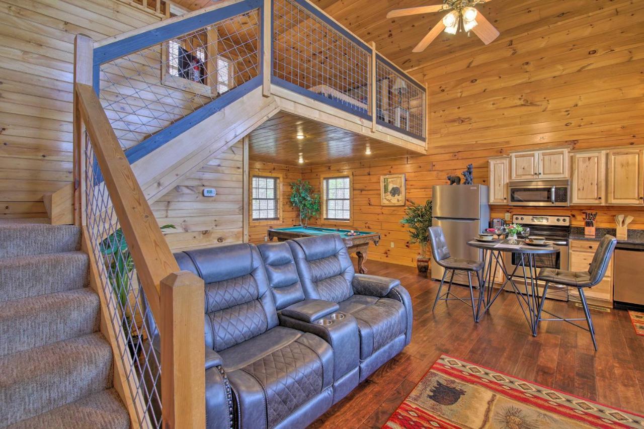 Gatlinburg Cabin With Pool Table And Hot Tub! ภายนอก รูปภาพ